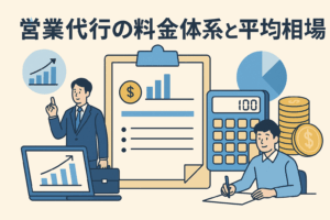 営業代行の料金体系と平均相場