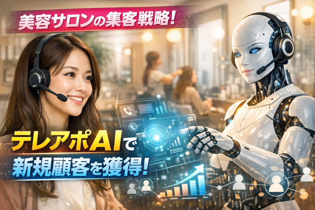 美容サロンにおける集客課題とテレアポAI