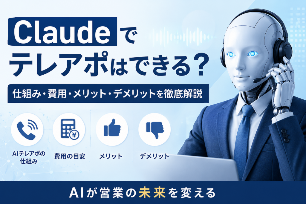 クロード テレアポできる